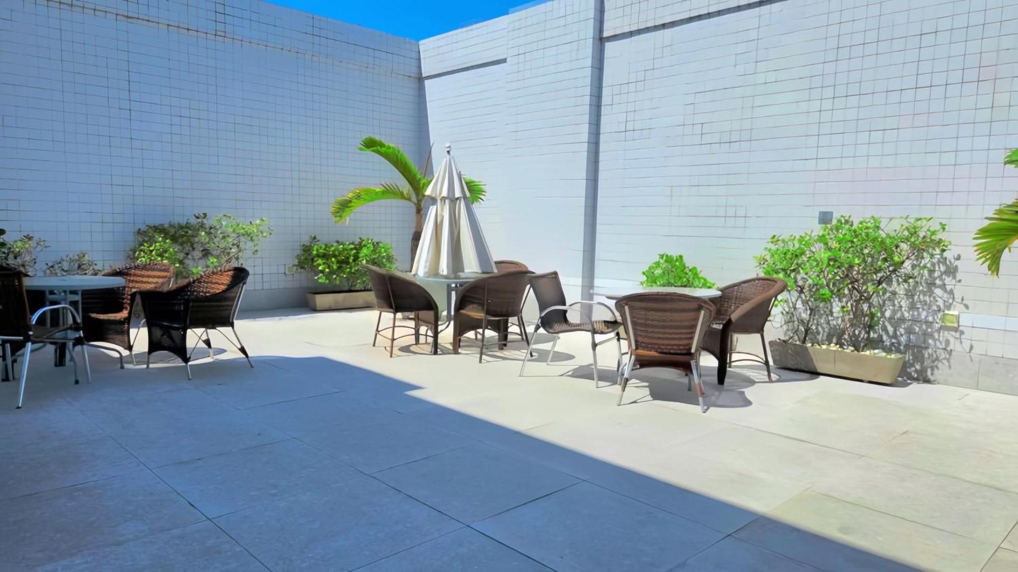 Flat Piscina No Rooftop Aluguel Temporada Em 헤시피 외부 사진